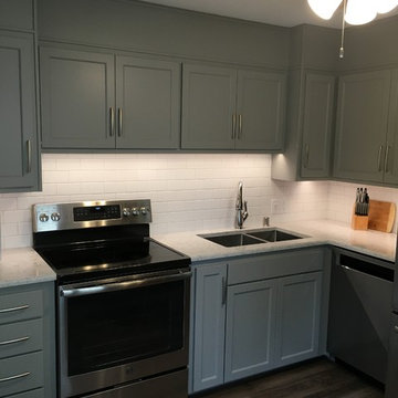 Transitional Kitchen Remodel Done With Cabinet Refacing