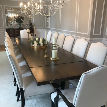 Oversize Dining Table With Stately Appeal -- Marty Holick