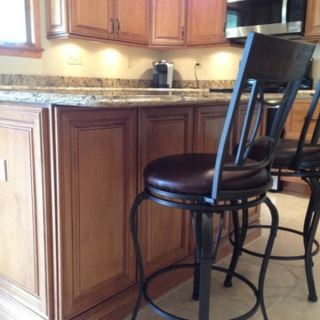 Decora Kitchen Remodel - Galleria Maple Natural Coffee