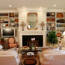 Fireplace wall