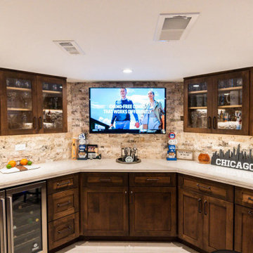 All Fun & Games – Orland Park Basement Retreat