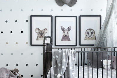 This is an example of a contemporary nursery in Perth.