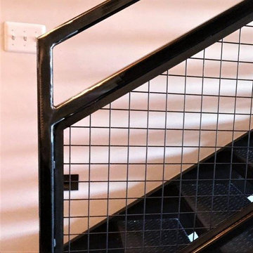 Commercial Stair Stringers for Industrial Lofts