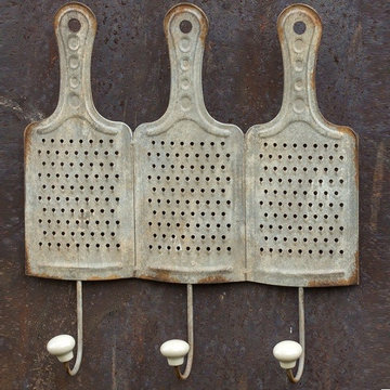 Triple Grater Wall Hooks