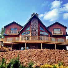 Custom Hybrid Log Home