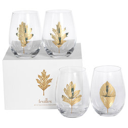 Contemporary Wine Glasses by Zodax