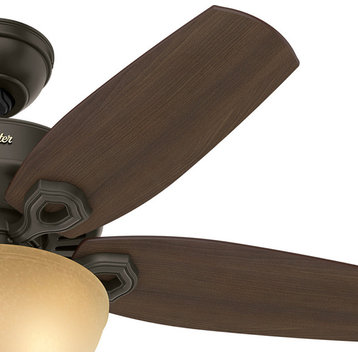 Hunter 52218 Builder Small Room - 42" Ceiling Fan with Light Kit