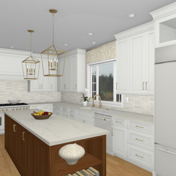 A Spacious Family Kitchen Designed Around Storage