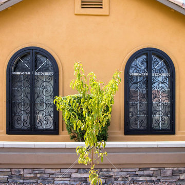 Hinged Iron Window Guard