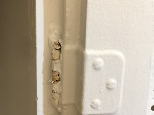 Need Advice On Old Cabinet Hinges Rusting And Ling Paint - How To Remove Rust From Bathroom Cabinet Hinges