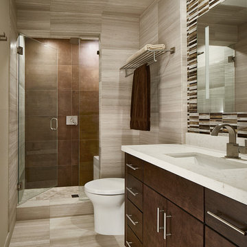 Guest bath to elegant second master bath