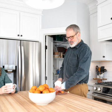 NE Minneapolis Kitchen & Half Bath