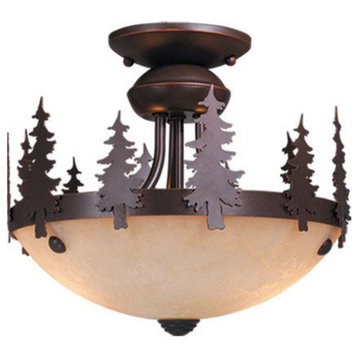 Vaxcel LK55512BBZ-C Yosemite - Two Ceiling Fan Light Kit