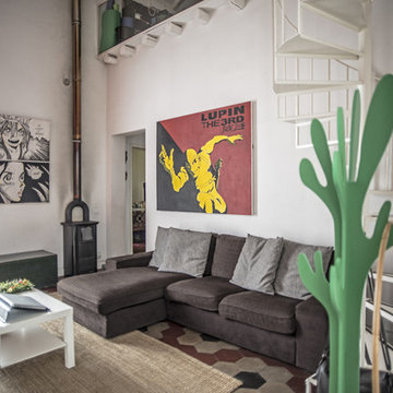 I colori del Mediterraneo di una casa siciliana anni 20