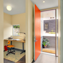 basement media room / office