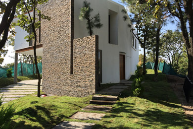 Minimalist home design photo in Mexico City