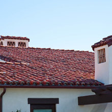 Spanish Revival chimney