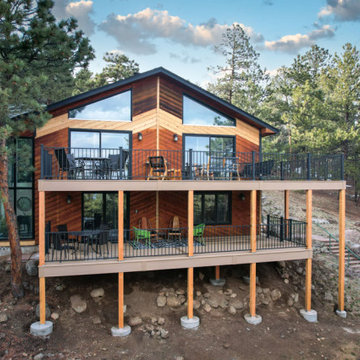 Boulder Multi-Level Wraparound Deck