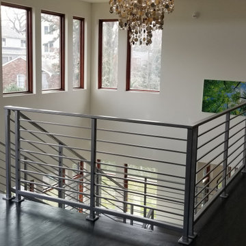 Interior Welded Horizontal Railing