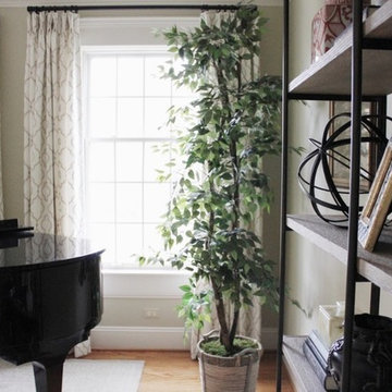 Traditional Piano Room