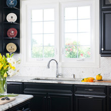 Black Kitchen Cabinets