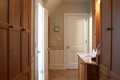 Bathroom - mid-sized craftsman bathroom idea in Atlanta