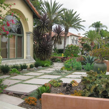 Outside