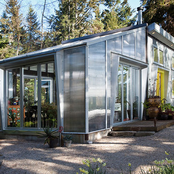 Modern Oasis in the woods