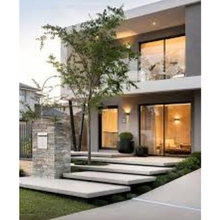 Front door and front stairs