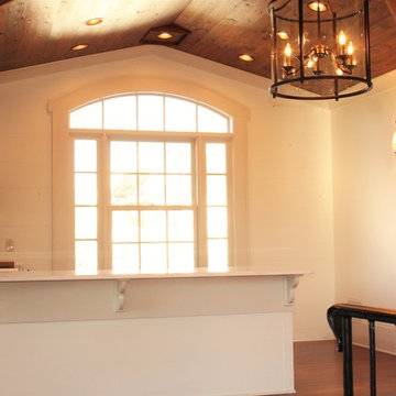 Welsh historic reproduction kitchen porch