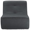 Modway EEI-1354-CHA Align Upholstered Armchair, Charcoal