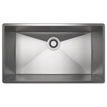 Rohl RSS2716 Forze 28-1/2" Undermount Single Basin Stainless - Brushed
