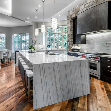 2cm Macaubas Quartzite Kitchen Countertops