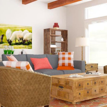 Refined Rustic Living Rooms