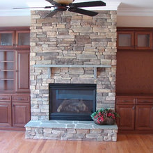 Great Room Fireplace Wall