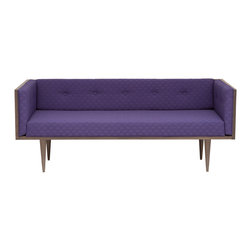 Midcentury Modern Sofa, Custom Fabric - Sectional Sofas