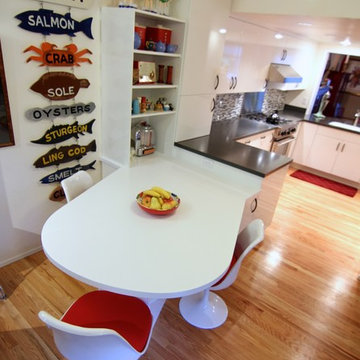 Modern Kitchen - Retro Touch