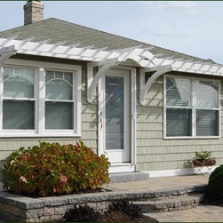 Custom Trellis and Brackets - Window Treatments
