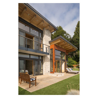 Seaview Escape - Contemporary - Exterior - Seattle - by Coates Design ...