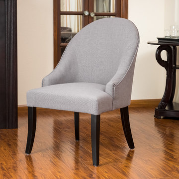 Contemporary Home with Grey Accent Chair