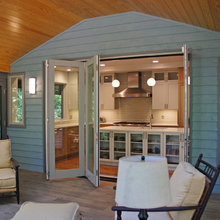 sliding door to screened porch