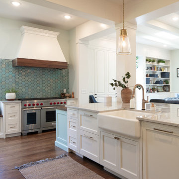 Robin’s Egg Designer Kitchen