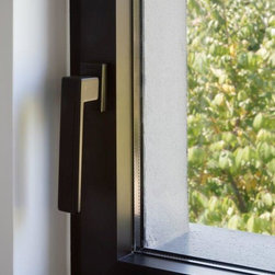 Contemporary Home with Invisible Sliders - Windows And Doors