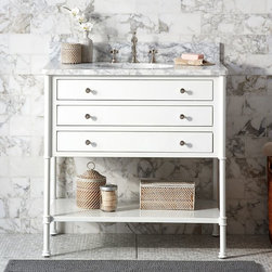 LIVIA SINGLE SINK CONSOLE - Bathroom Vanities And Sink Consoles