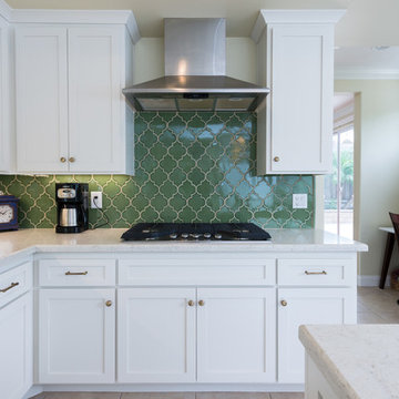 La Costa  Kitchen with Moroccan Back Splash