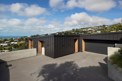This is an example of a contemporary home design in Christchurch.