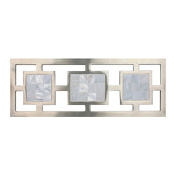 Mosaic Triptych Grate for Tiffany Jewelers Sink - Linkasink - Bathroom Sinks
