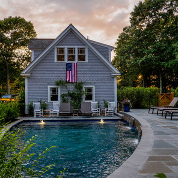 Vineyard Haven Nautical Themed Gunite