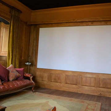Victorian Manor House Cinema Room