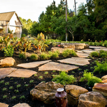 3 Pine Tropical Landscape Addition
